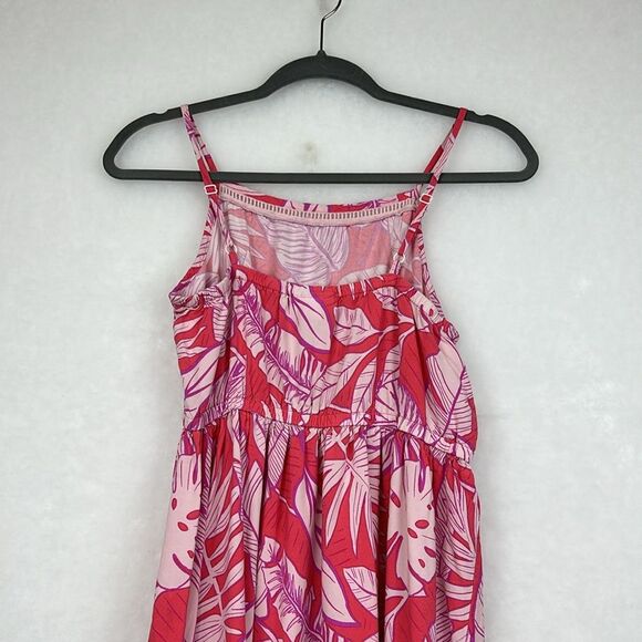 Girls size 14/16 Cat & Jack Long Dress from Target with CORAL w/ADJUSTABLE strap - Picture 6 of 9